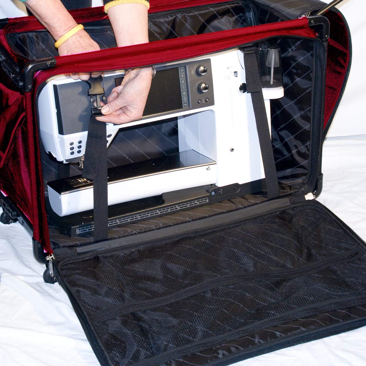 Tutto Machine On Wheels - Portable Multi-Purpose Utility Cart for Home, Office, and Warehouse Use | Easy Mobility & Storage Solution