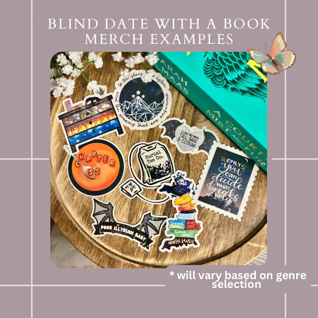 Blind Date With a Book - Unwrap Your New Favorite Fantasy Novel | Unique Book Gift Idea for Readers & Book Lovers | Perfect for Book Clubs, Birthday Gifts, and Cozy Reading Nights