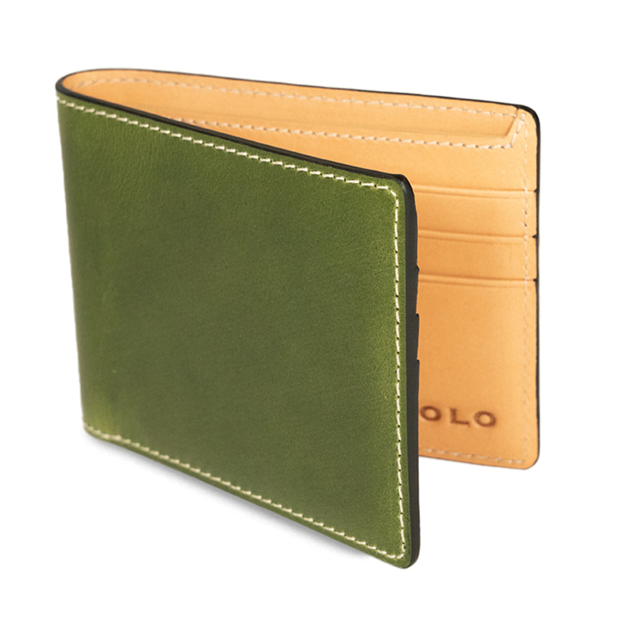 Premium Camden Bi-Fold Leather Wallet for Men - RFID Blocking & Slim Design - Perfect for Everyday Use, Travel, and Business