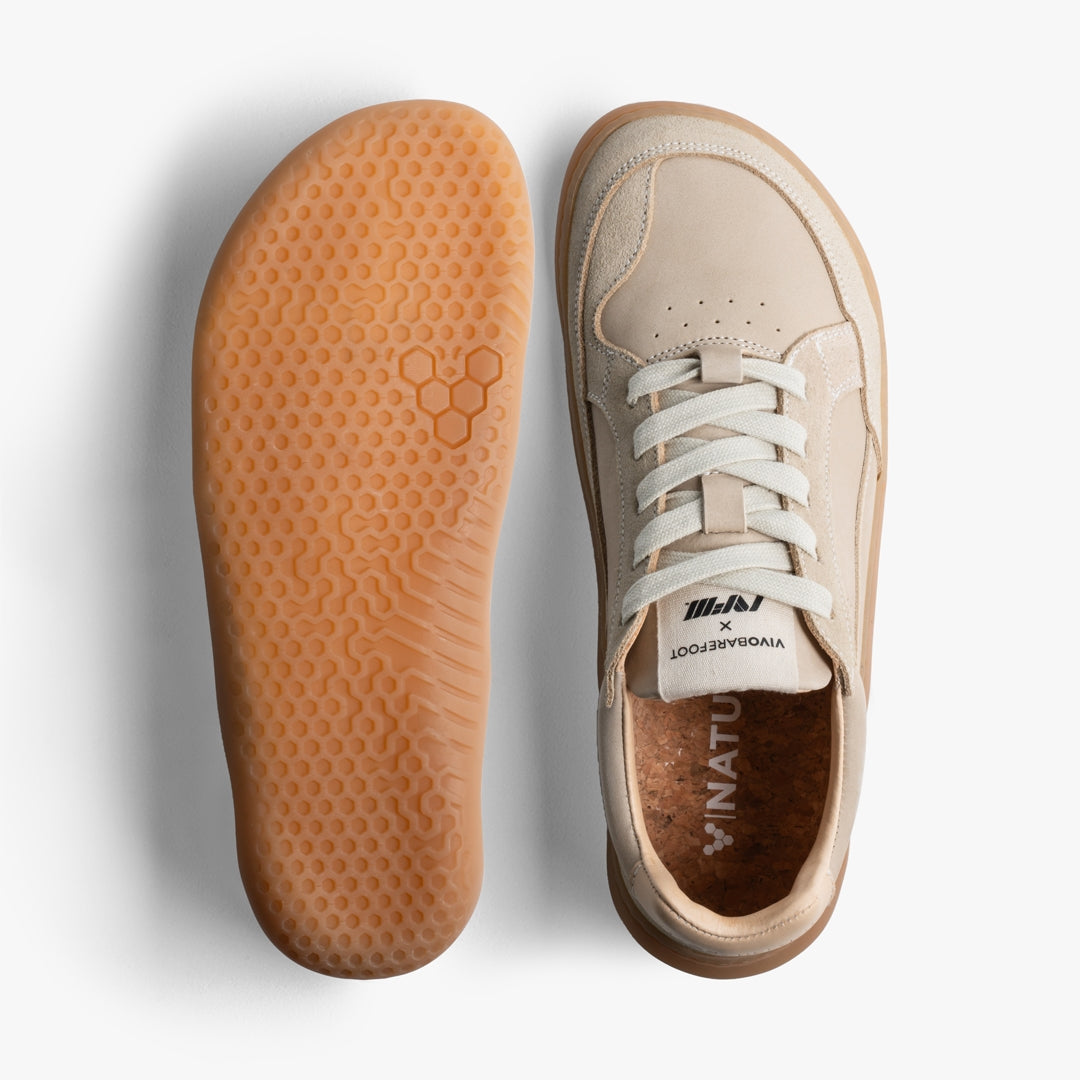 Vivobarefoot Men's Gobi II Leather Barefoot Sneakers - Minimalist Zero Drop Shoes for Walking, Travel & Everyday Wear - Lightweight & Flexible Footwear for Natural Movement