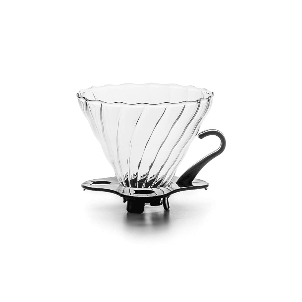 XWOZYDR Reusable Stainless Steel Coffee Filter Holder Set - Drip Brew Cone Funnel with Metal Mesh Basket for Coffee & Tea - Perfect for Home, Office, and Camping Use