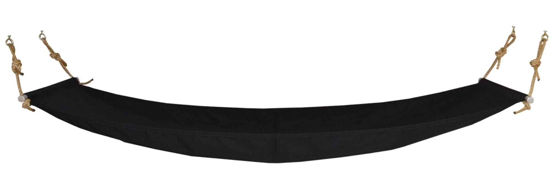 Best Twin Hammock with Heavy-Duty Mounting Hardware for Outdoor Camping & Backyard Relaxation - Durable & Comfortable Black Hammock for 2 Persons