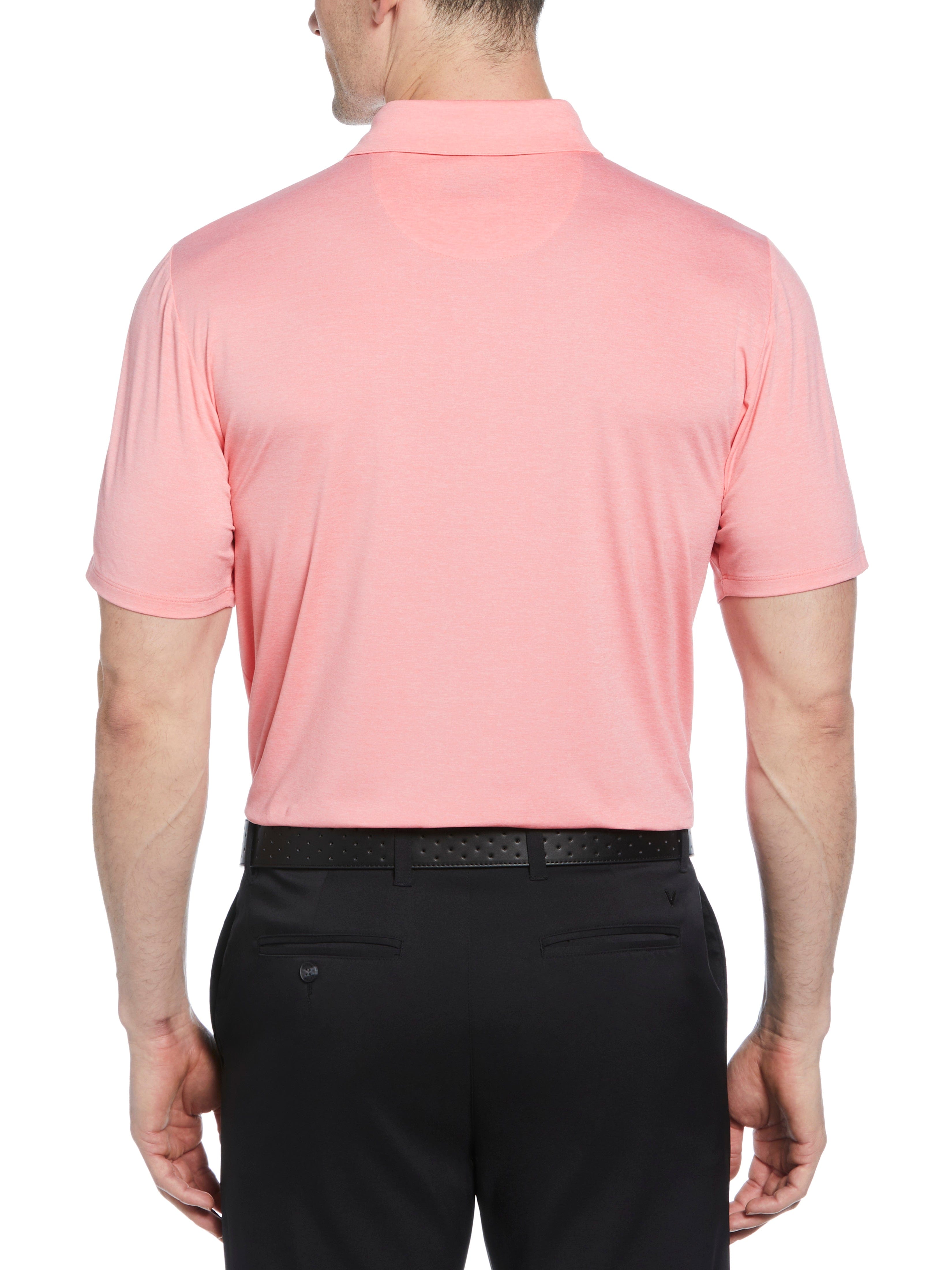 Premium Men's Heather Soft Touch Golf Polo Shirt - Breathable & Comfortable for Golf, Casual Wear & Outdoor Activities