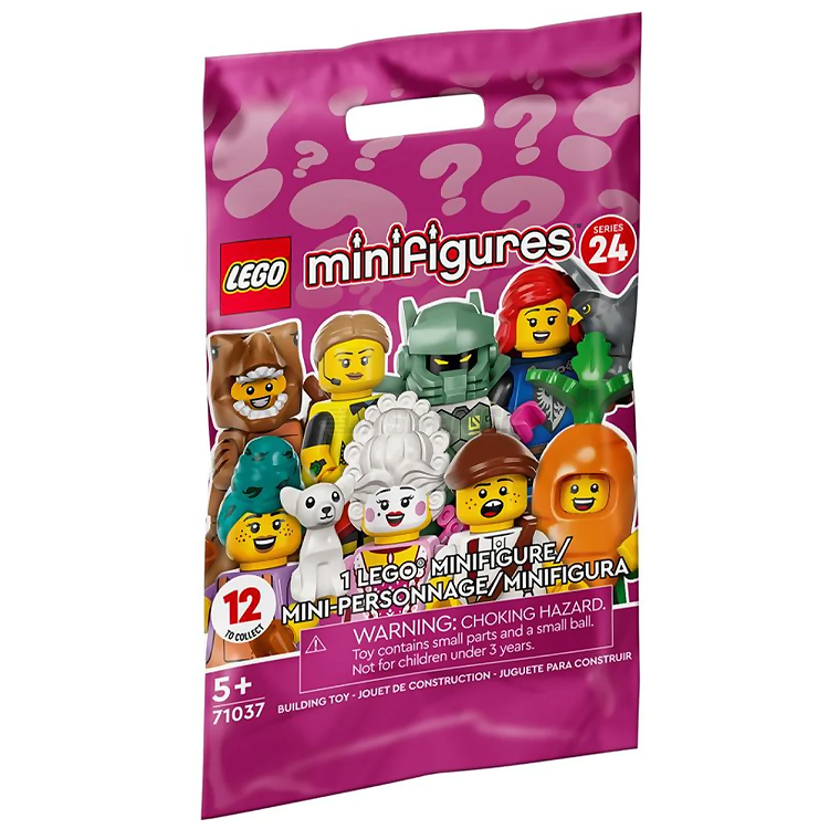 LEGO Collectible Minifigures Series 24 - T-Rex Costume Fan (6 of 12) | Rare Limited Edition Dinosaur Costume Minifigure for LEGO Collectors & Fans | Perfect for Display, Gifts, and Play Scenes