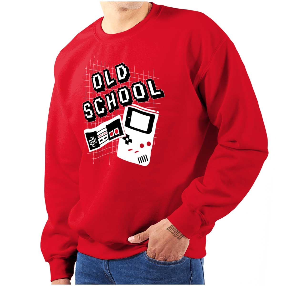 Retro Video Game Sweatshirt for Men & Women - Old School Gamer Hoodie - 80s 90s Nostalgic Gaming Apparel - Perfect for Gaming Parties & Casual Wear