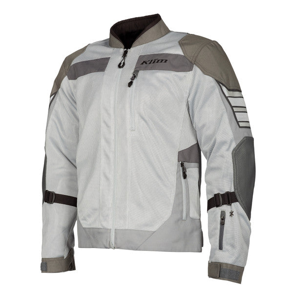 Klim Induction Pro Jacket - Lightweight Waterproof Windbreaker for Men & Women - Cool Gray - Perfect for Hiking, Running & Outdoor Adventures