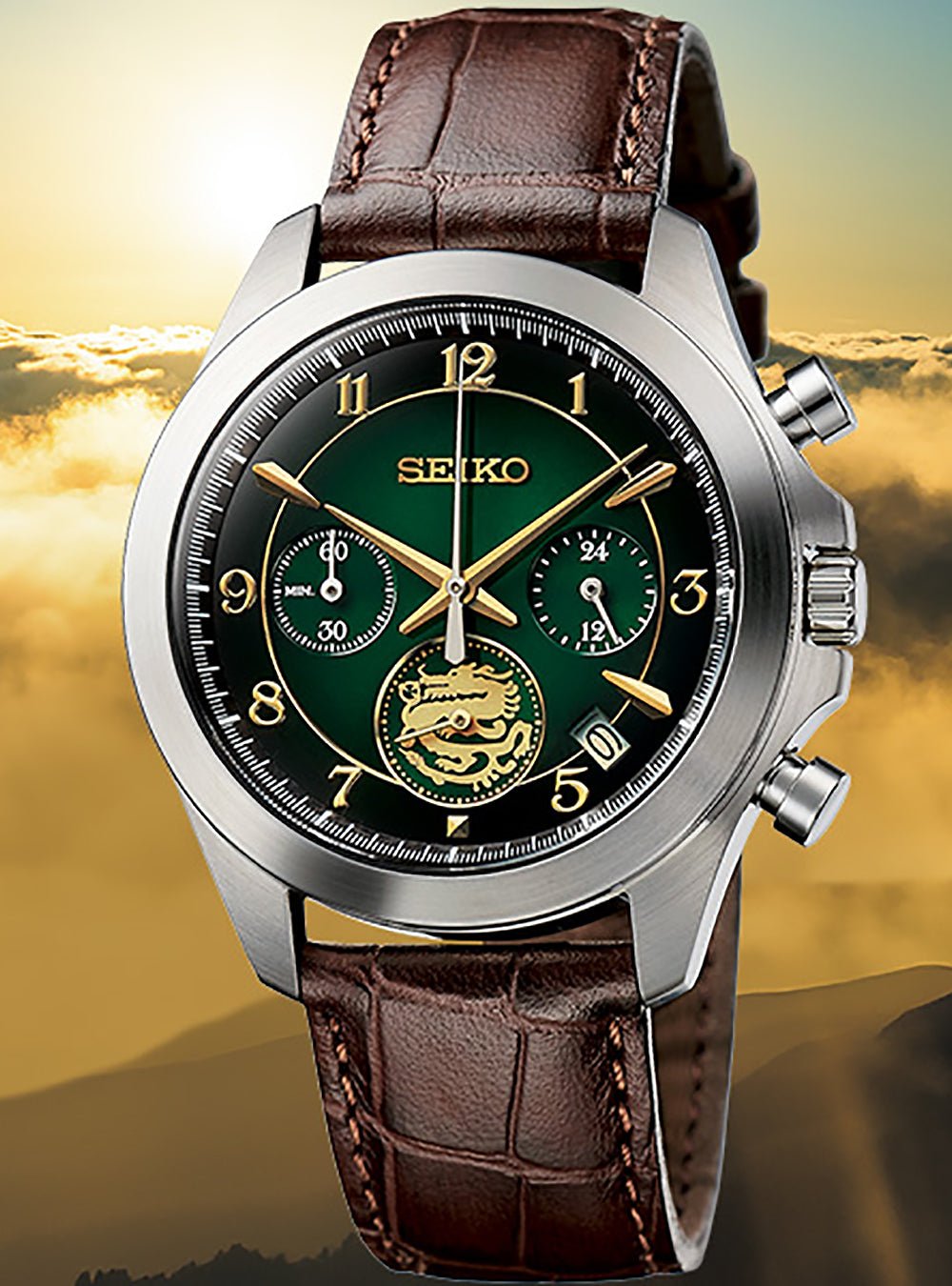 Seiko Year Watch Collection - Spirit of the Dragon Limited Edition Japanese Made Automatic Watch for Men | Luxury Timepiece for Business, Formal Occasions & Collectors