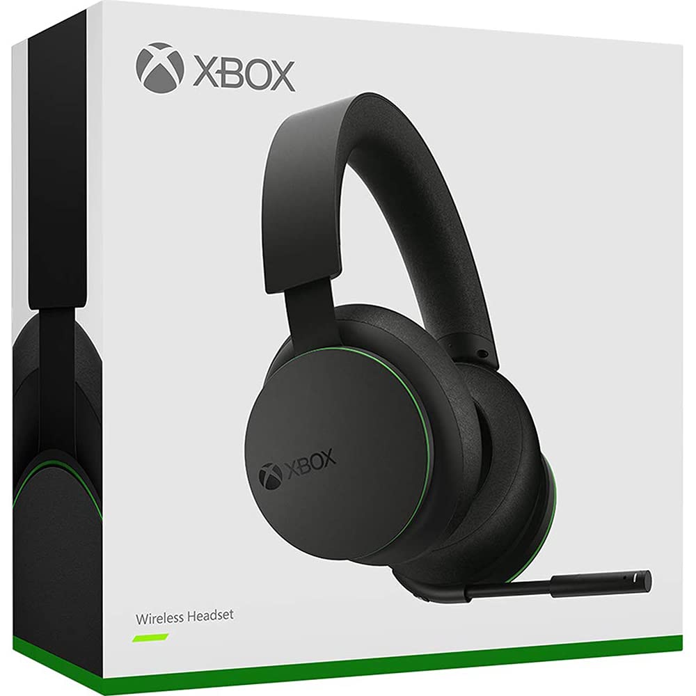 Microsoft TLL-00001 Xbox Wireless Bluetooth Gaming Headset (Black) with 1 Year CPS Enhanced Protection Pack - Perfect for Xbox Series X/S, PC & Mobile Gaming