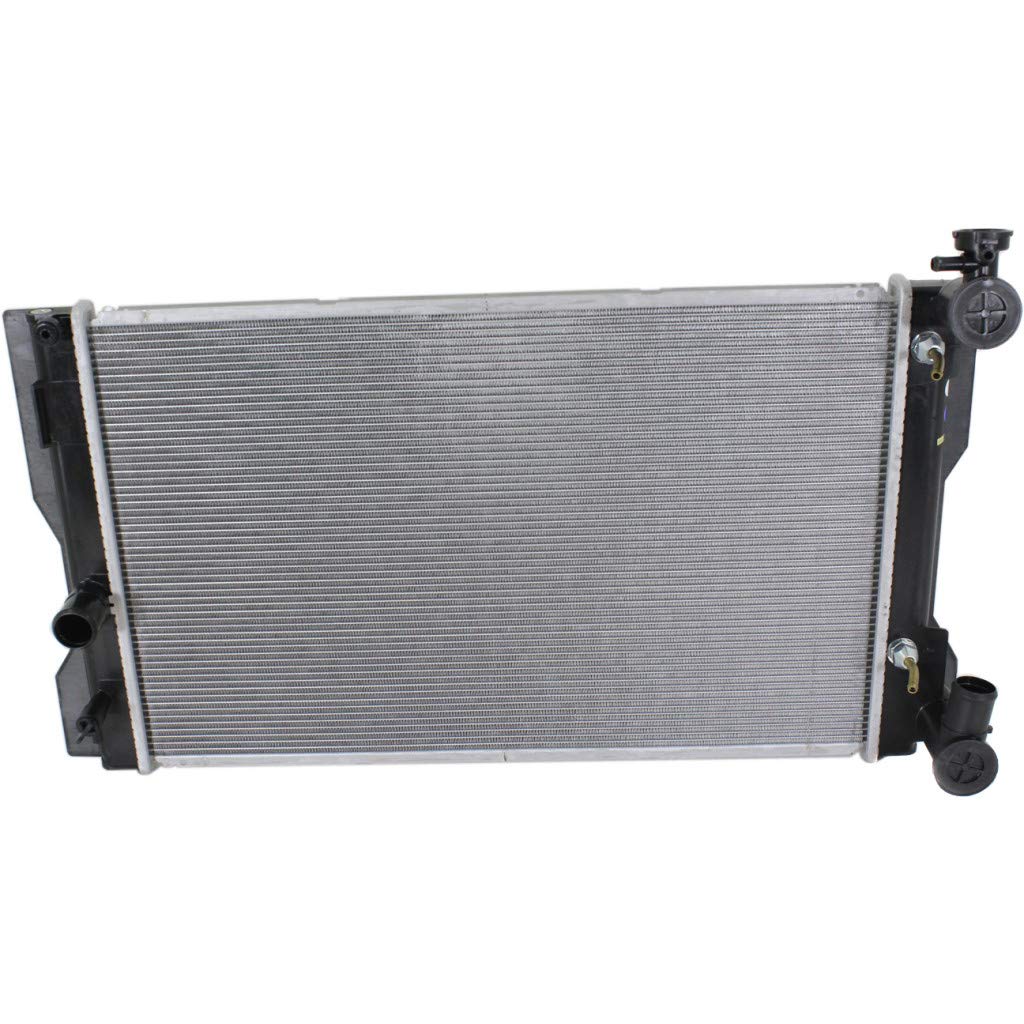 2009-2017 Toyota Corolla Radiator Replacement - 1.8L Engine, Automatic Transmission, 1-Row Aluminum Core with Plastic Tank (Part# TO3010323/164100T031) - Perfect for Engine Cooling & Overheating Prevention