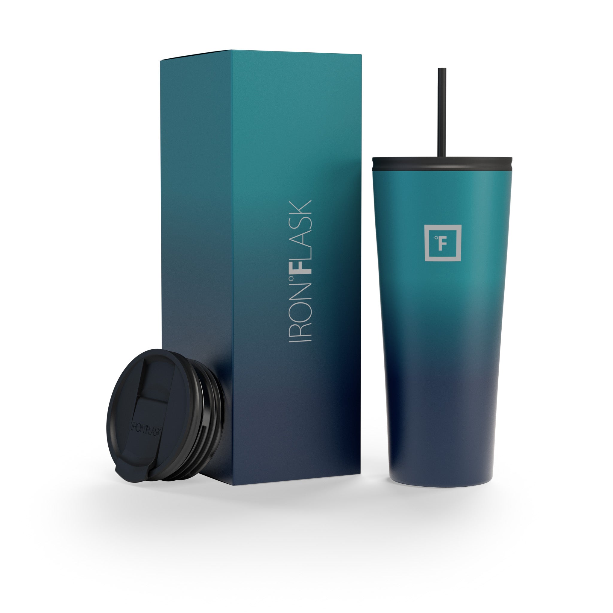 32 Oz Classic Tumbler 2.0 - Insulated Stainless Steel Water Bottle with Lid & Straw - Perfect for Travel, Gym, Office & Outdoor Activities