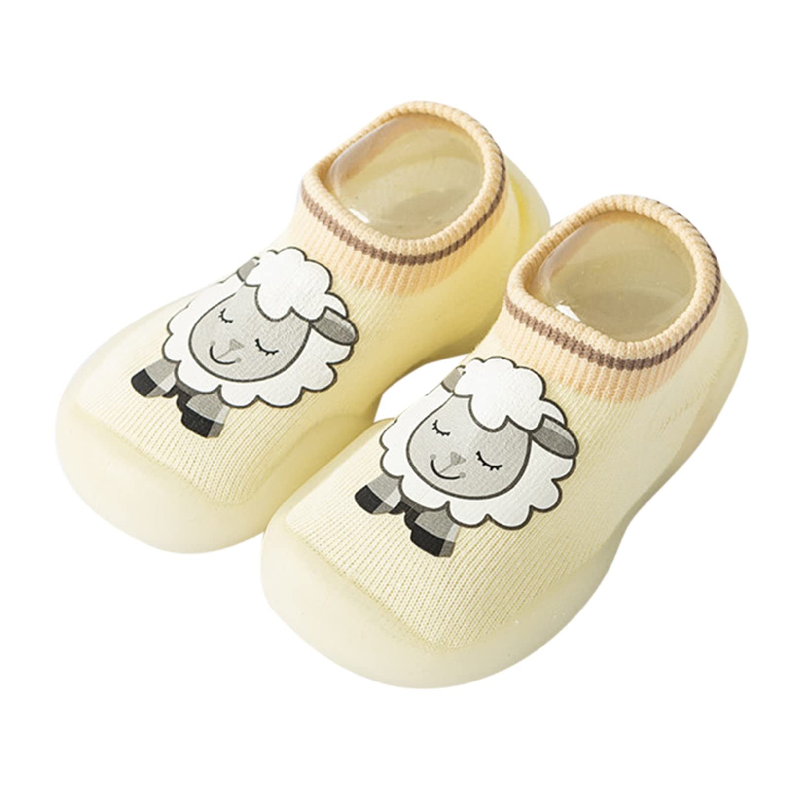 **Cartoon Baby Slippers for Girls - Warm Lined Winter Indoor House Shoes for Infants - Perfect for Home, Nursery & Playtime**
