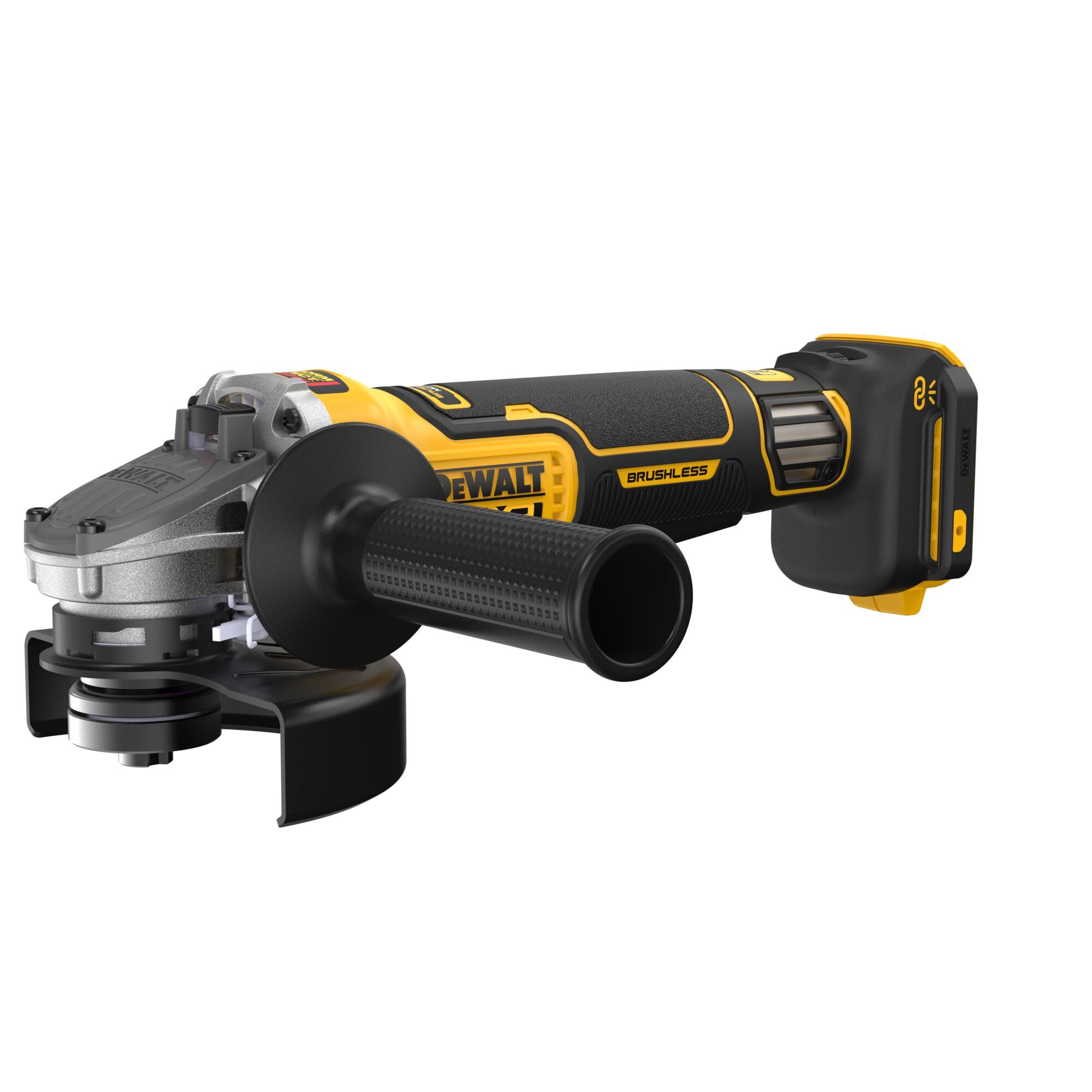 DEWALT 20V MAX XR Brushless Cordless 4.5-5 Inch Variable Speed Paddle Switch Angle Grinder (Tool Only, DCG410VSB) - Perfect for Metal Cutting, Grinding, and Polishing in Construction, DIY, and Workshop Projects