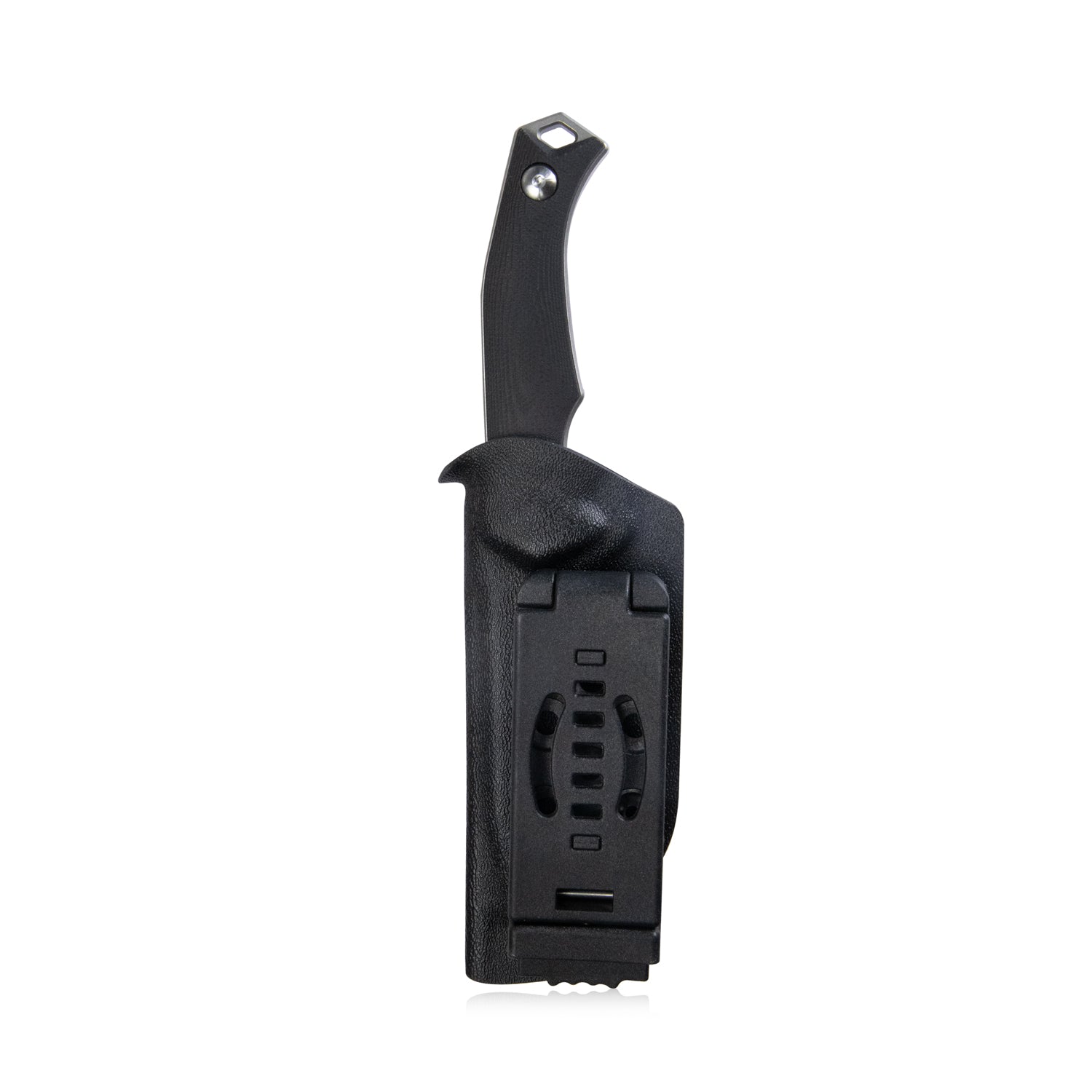 Premium Swordfish EDC Utility Fixed Blade Knife - Black G10 Handle, 3.15