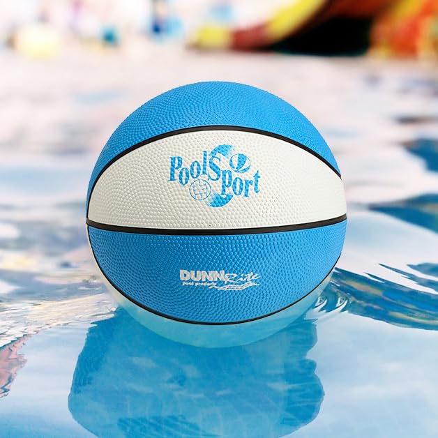 Dunn-Rite PoolSport Swimming Pool Basketball Hoop with Ball, Base & 13.5