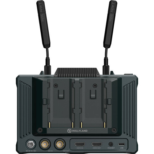 Hollyland Pyro 7 Wireless Video Transceiver & Monitor System for Filmmaking - Professional HD Wireless Transmission for DSLR, Mirrorless & Cinema Cameras (Ideal for Live Streaming, Film Production & On-Set Monitoring)