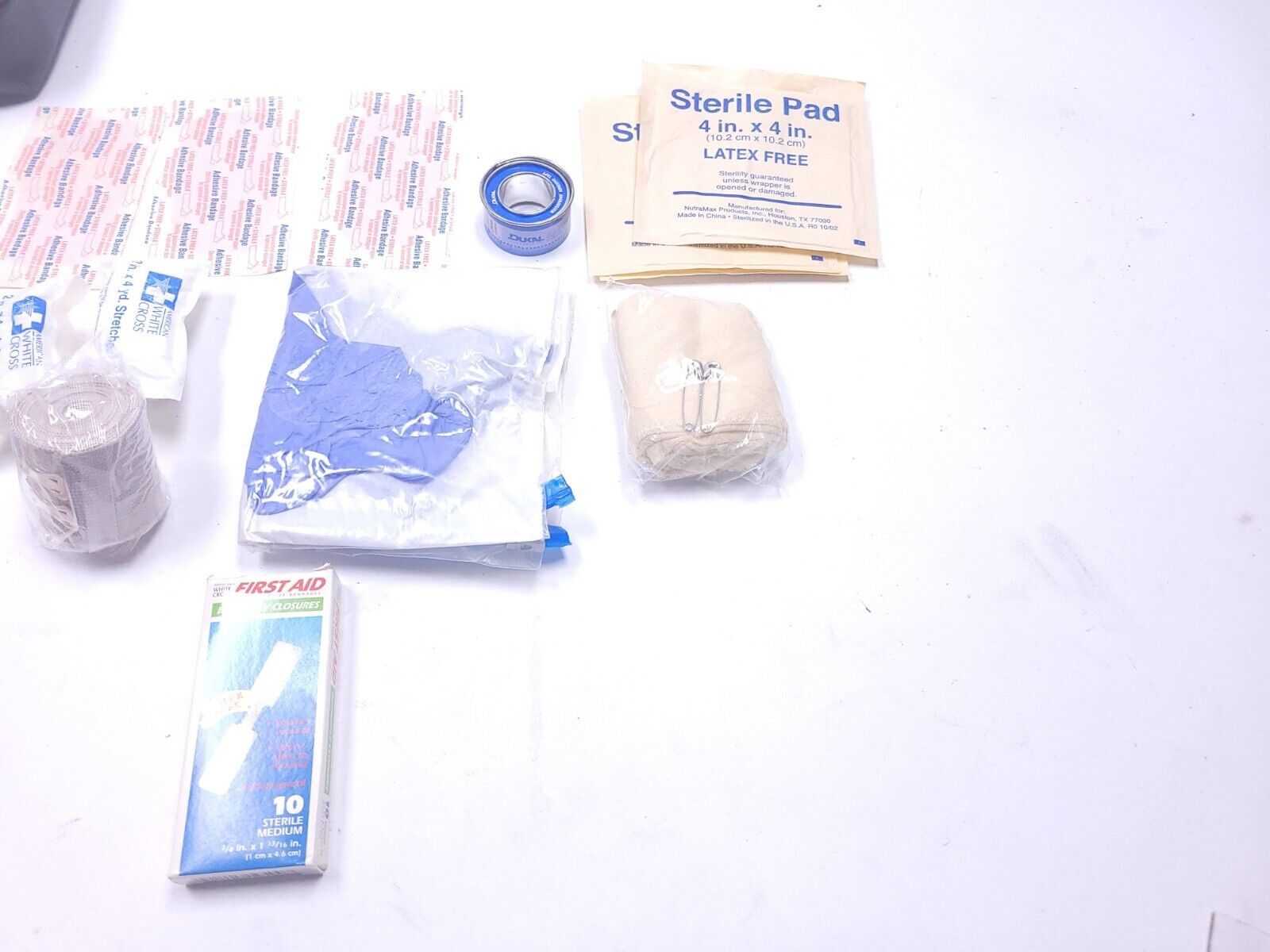 Original Toyota Corolla First Aid Kit OEM (2003-2008) - Emergency Medical Supplies for Car, Home & Travel Safety