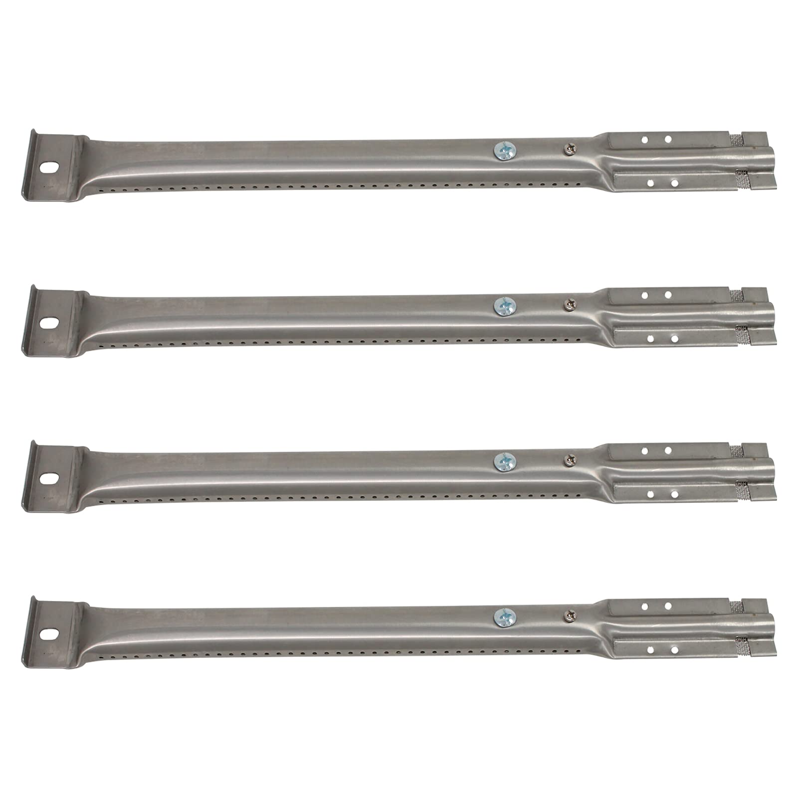UpStart Components 4-Pack Stainless Steel BBQ Gas Grill Tube Burner Replacement Parts - Compatible with Kenmore 720-0670A & Other Models - Perfect for Outdoor Grilling, Backyard Barbecues & Camping Cookouts