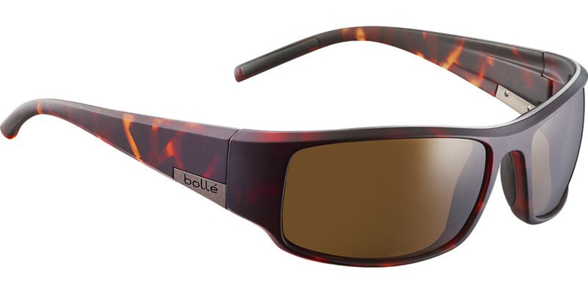 Bolle King Polarized Sunglasses for Men & Women - UV Protection, Anti-Glare, Lightweight & Durable - Perfect for Driving, Running, Hiking & Outdoor Activities