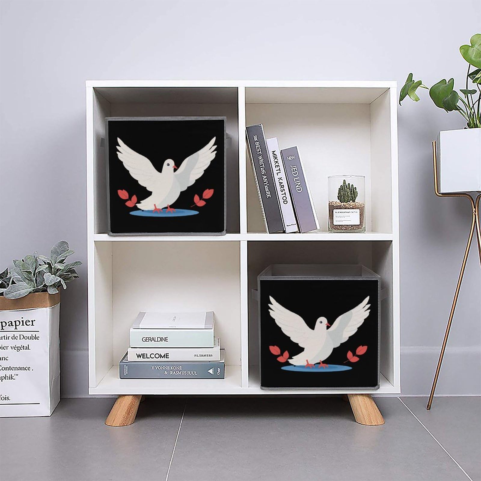 Foldable Storage Bins with Handles - Organize Home & Office - 1PC