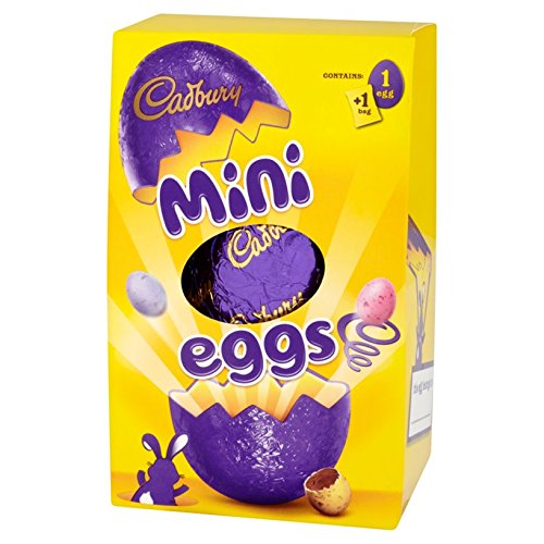 Cadbury Mini Eggs Easter Chocolate Candy - 130g Pack of Milk Chocolate Eggs for Easter Baskets, Party Favors & Holiday Treats