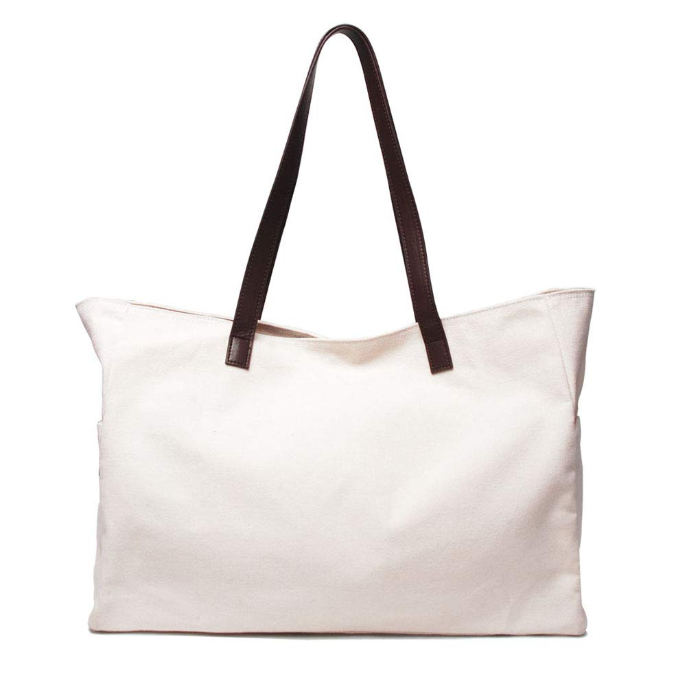 Gabigaba Women's Oversized Baseball Tote Bag - Large Canvas Casual Handbag for Sports, Beach, Travel & Everyday Use | Perfect Mom Bag for Shopping, Gym & Work Commute