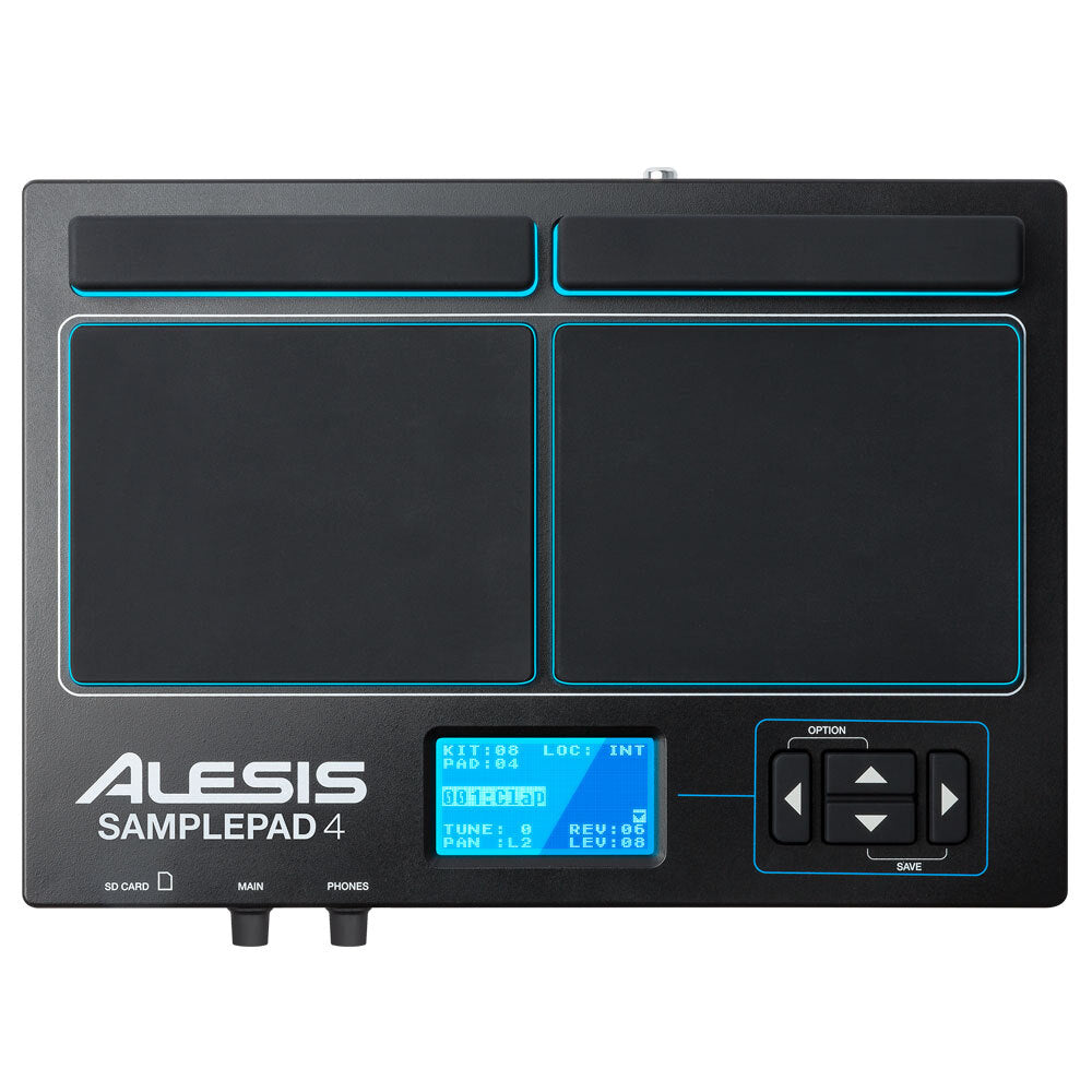 Alesis 4-Pad Electronic Drum Kit Module with USB MIDI Output - Perfect for Home Practice, Studio Recording & Live Performances