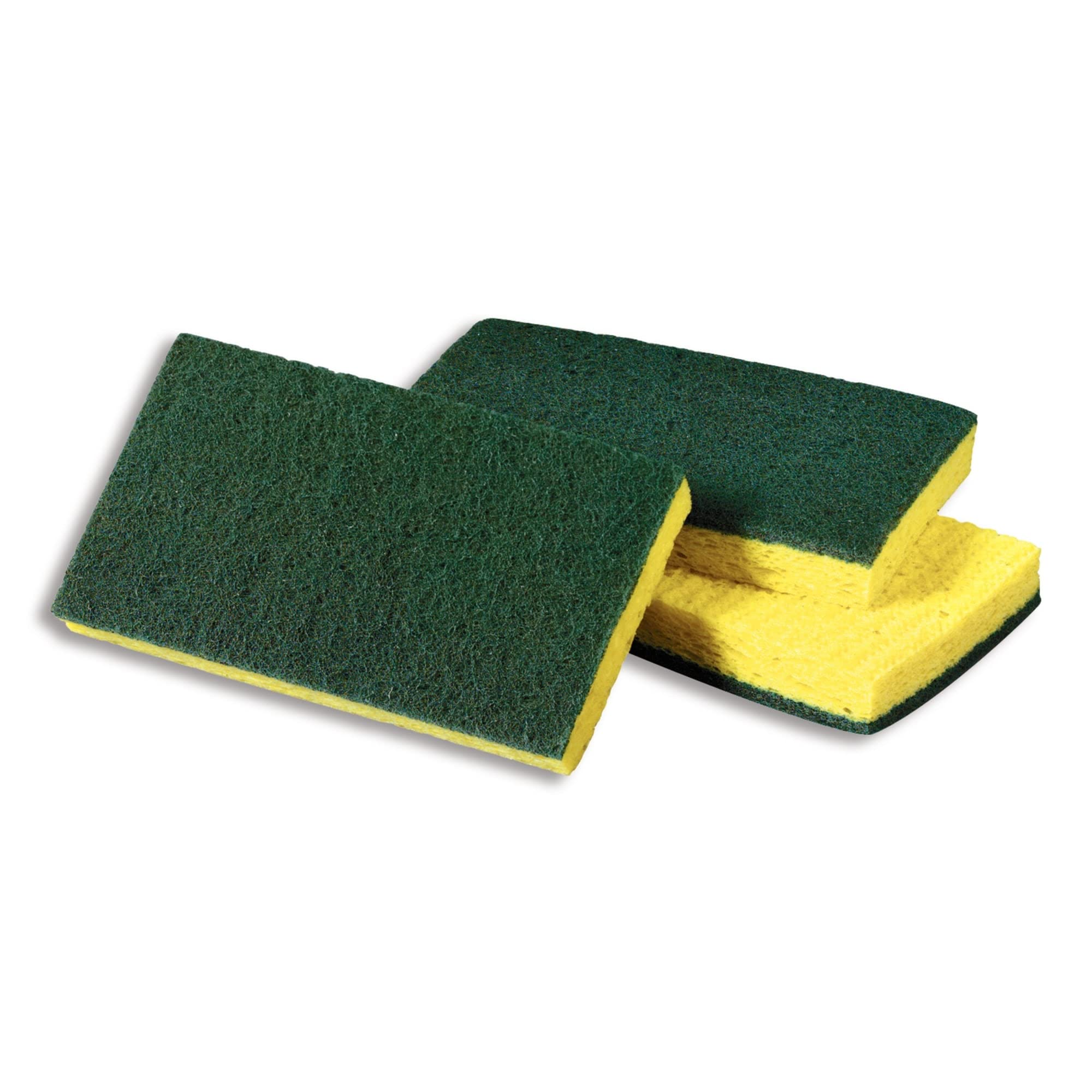 Scotch-Brite Medium Duty Scrubbing Sponges - Pack of 20 - Heavy Duty Cleaning Sponges for Kitchen, Bathroom, Garage & Outdoor Use - Perfect for Dishes, Countertops, Grills & Tough Stains