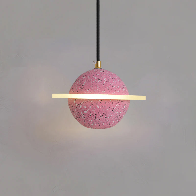 Artsy Planet Pendant Light - Modern Celestial Ceiling Fixture for Bedroom, Living Room & Nursery Decor | Solar System Inspired Lighting for Home & Office