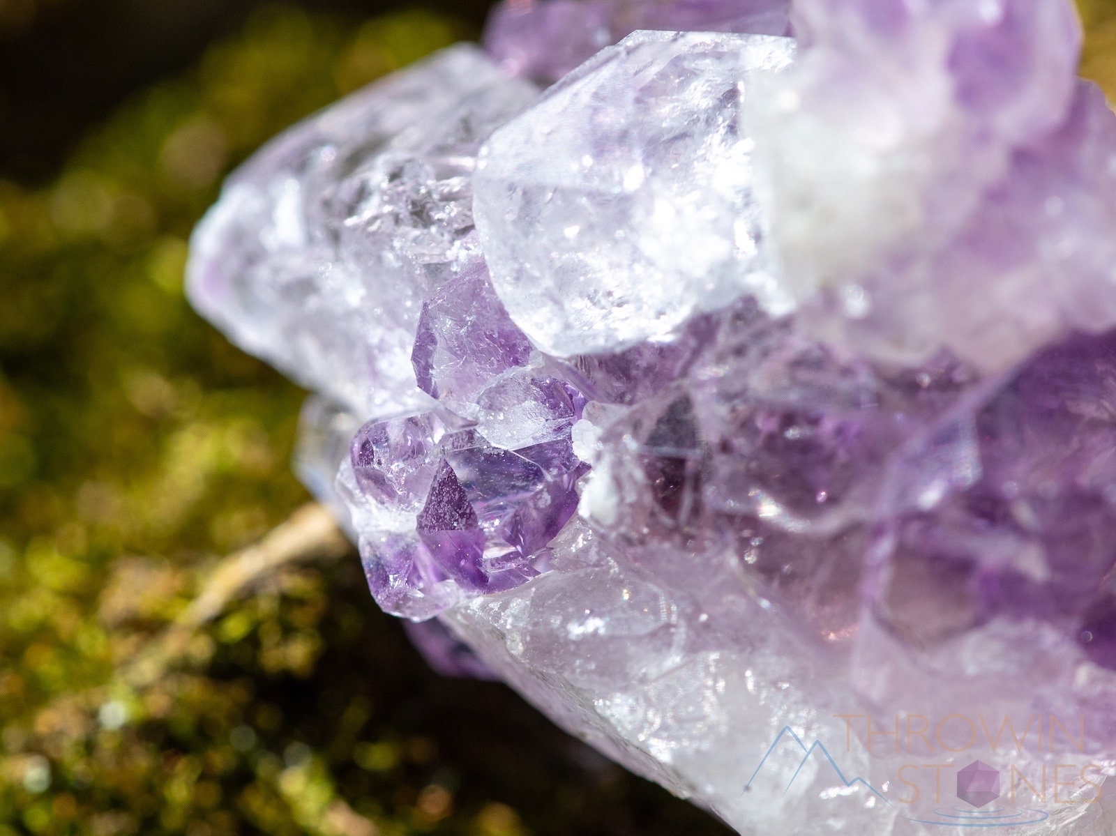 Natural Amethyst Raw Crystal Cluster - February Birthstone, Unique Spiritual Gift, Boho Home Decor for Meditation & Healing | 39950