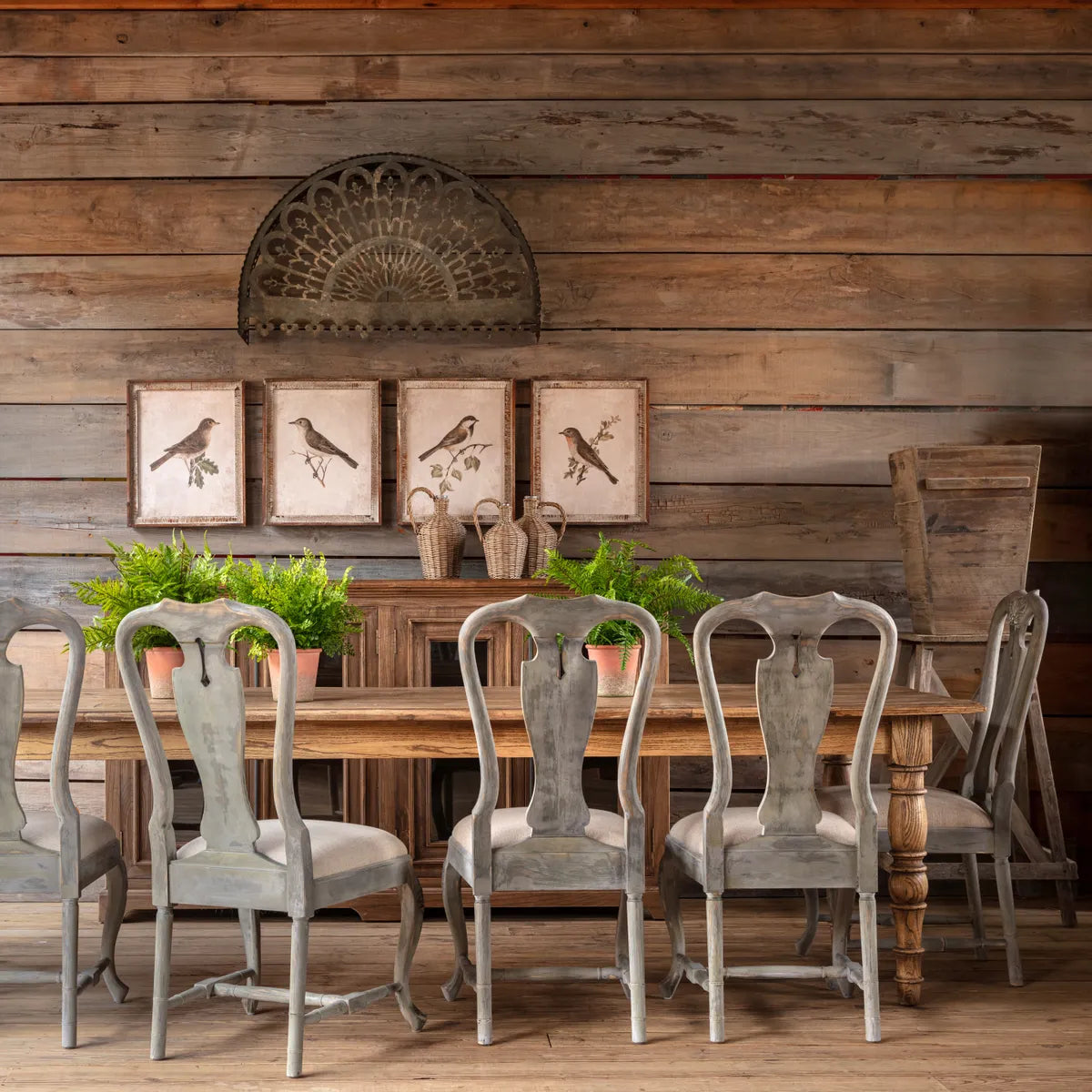 Bountiful Harvest Table - Rustic Farmhouse Dining Table for Family Gatherings | Perfect for Thanksgiving, Christmas & Holiday Dinners