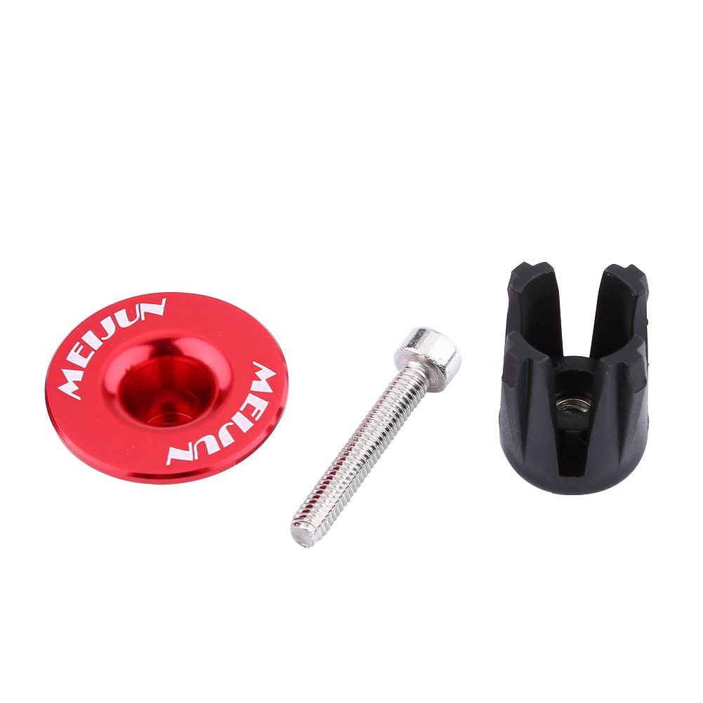 Tbest 2-Pack Colorful Aluminum Bike Handlebar End Plugs - Durable MTB/Road Bicycle Bar Grips & End Caps Accessories for Mountain & Commuter Bikes (Perfect for Cycling Safety & Customization)