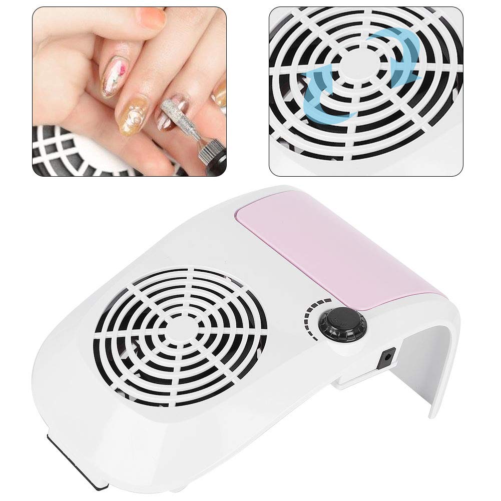40W Professional Nail Dust Vacuum Cleaner - Valentine's Day Carnival Nail Dryer & Dust Collector for Nail Art Salon, Home Manicure & Pedicure | Perfect for Nail Technicians, DIY Enthusiasts & Beauty Professionals