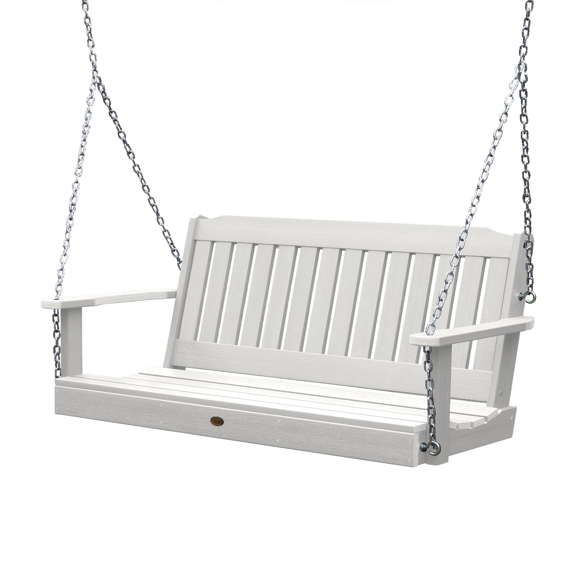 5ft Lehigh Porch Swing - Heavy Duty Outdoor Hanging Bench for Garden, Patio, Deck - Perfect for Relaxing & Lounging in Backyard, Front Porch or Balcony