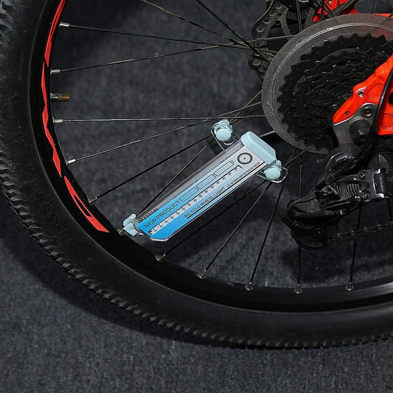 32 LED Bike Spoke Lights - Waterproof Cycling Wheel Lights for Night Riding | Easy Install Bicycle Tire Lights | Perfect for Outdoor Cycling, Commuting & Night Safety Accessories