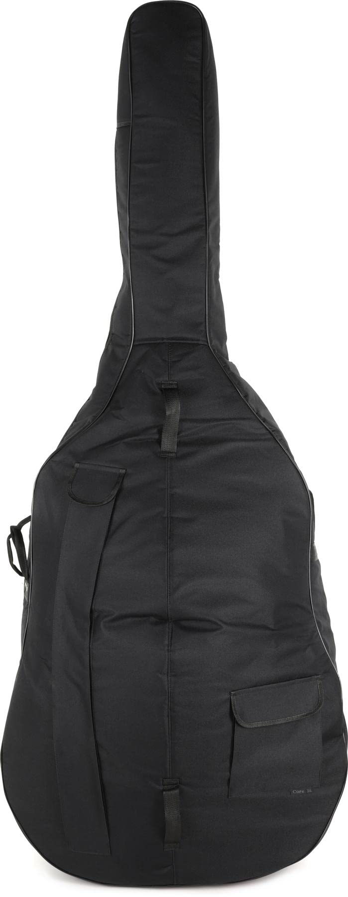 Howard Core CC485 3/4 Size Upright Bass Cover - Waterproof & Padded Protection for Double Bass, Perfect for Gig, Travel & Storage | Durable Nylon Fabric with Soft Interior Lining