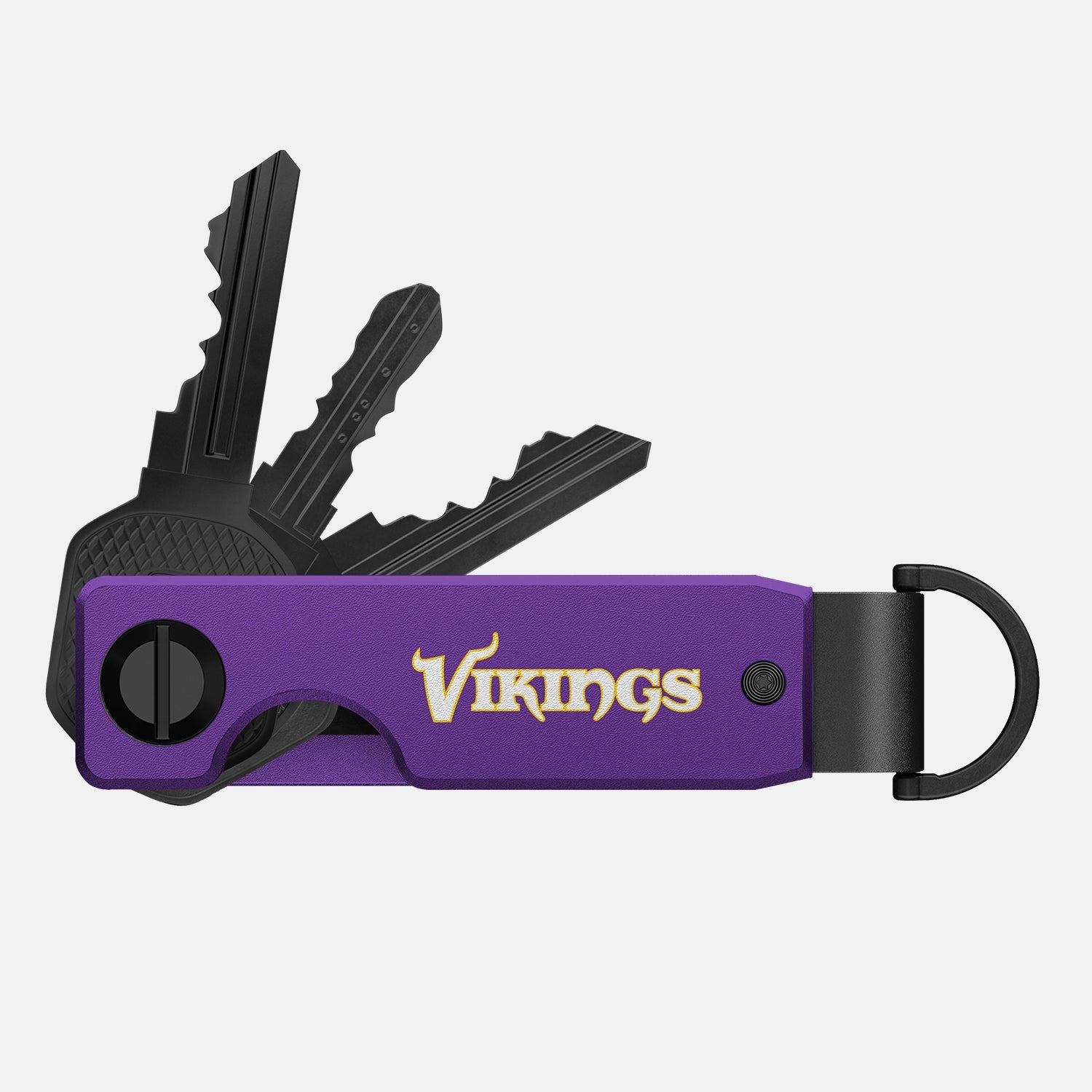 Ridge KeyCase for Minnesota Vikings - Slim RFID Blocking Wallet with Money Clip - Perfect for NFL Fans, Travel & Everyday Use