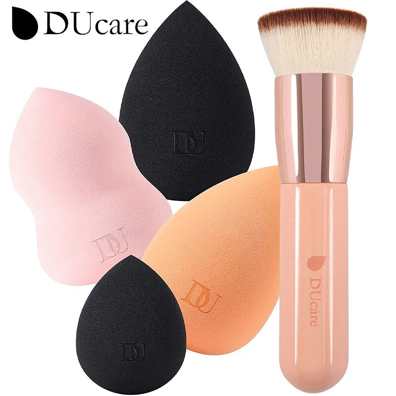 Professional Synthetic Hair Foundation Brush - Soft & Dense Makeup Brush for Flawless Liquid & Powder Application - Perfect for Daily Makeup & Professional Use