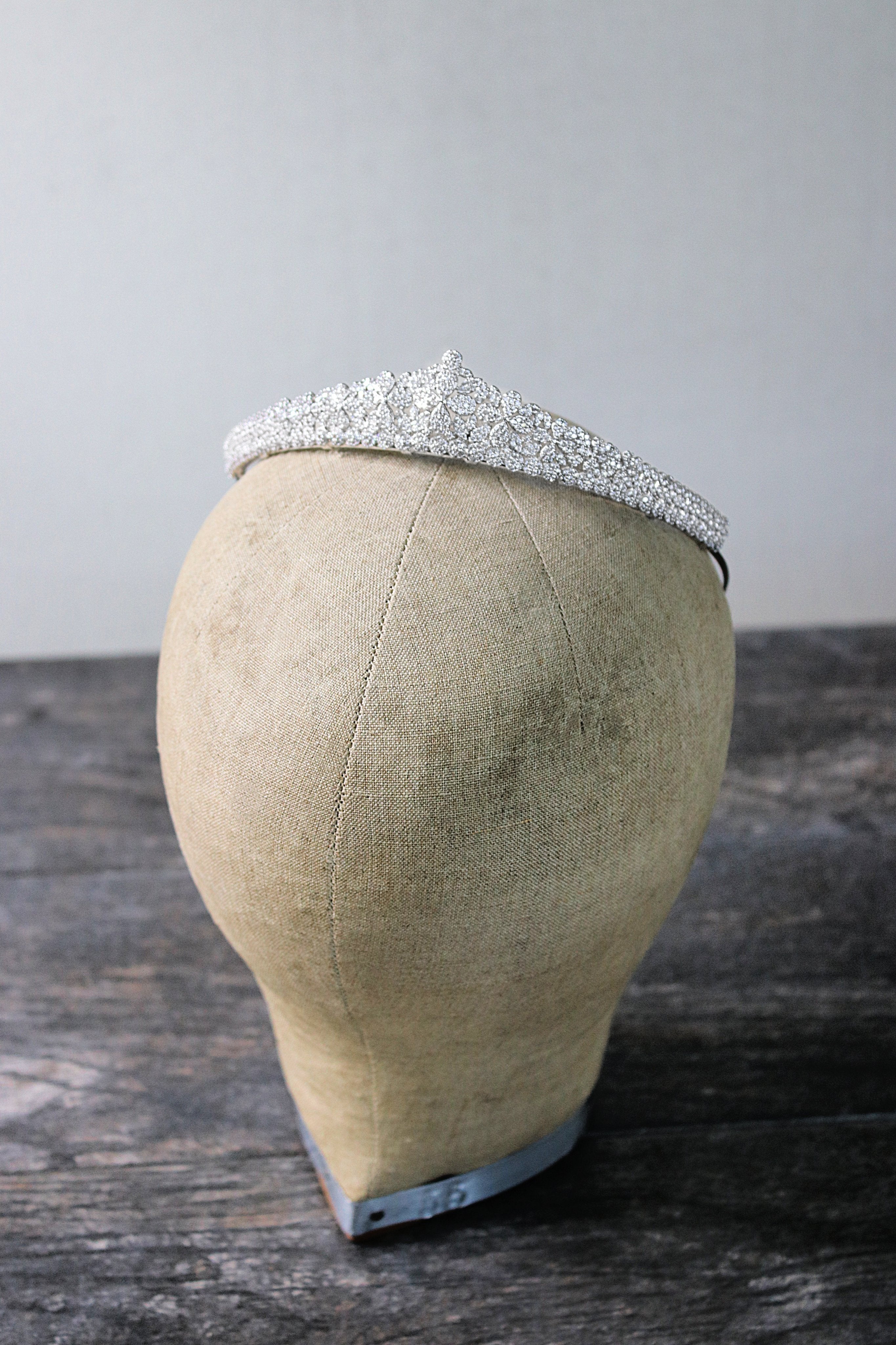 PAULETTE Petite Tiara - Elegant Small Crown for Women | Perfect for Weddings, Pageants & Special Occasions