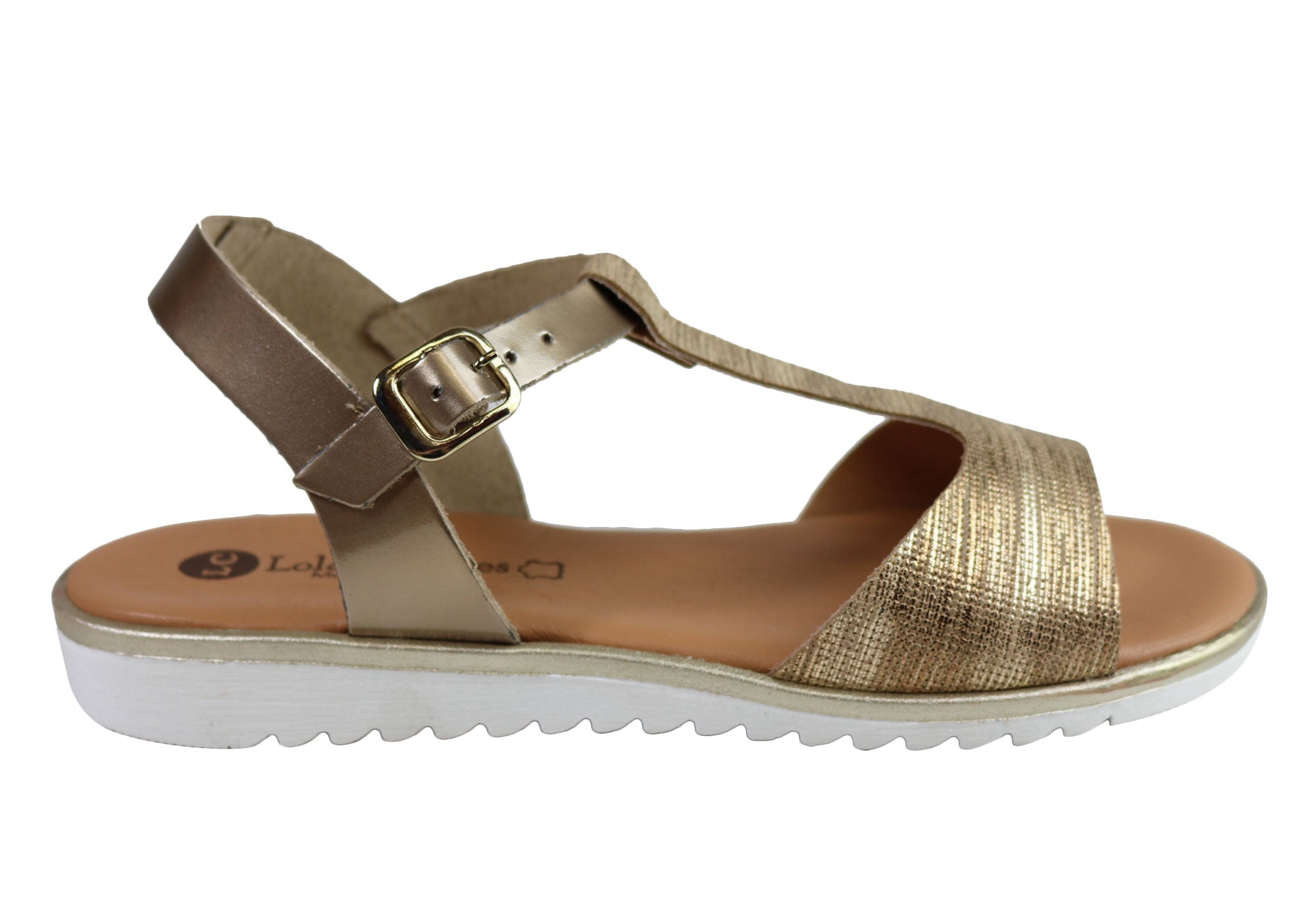 Lola Canales Ola Women's Comfortable Flat Leather Sandals - Handmade in Spain - Perfect for Summer, Beach & Casual Outings