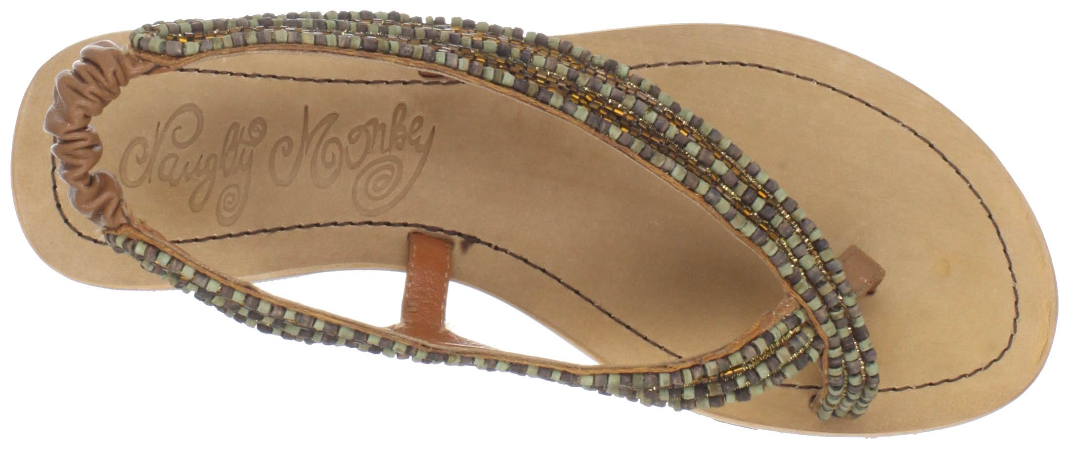 Naughty Monkey Women's Universal Traveler Thong Sandals - Comfortable Flip Flops for Beach, Pool, and Summer Vacation Outfits