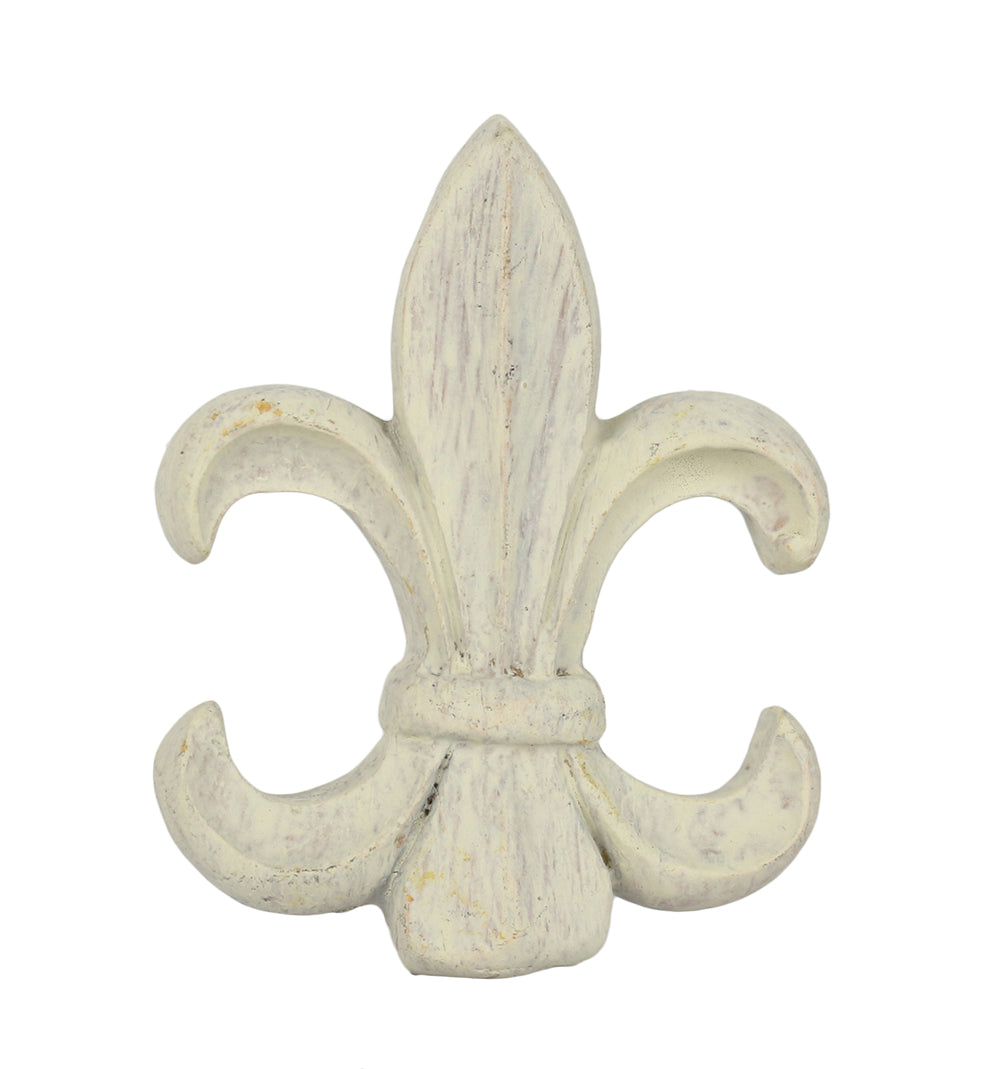 Fleur de Lis Lamp Finial - 2 3/8 Inch Tall Decorative Lighting Accent - Perfect for Chandeliers, Table Lamps & Home Decor