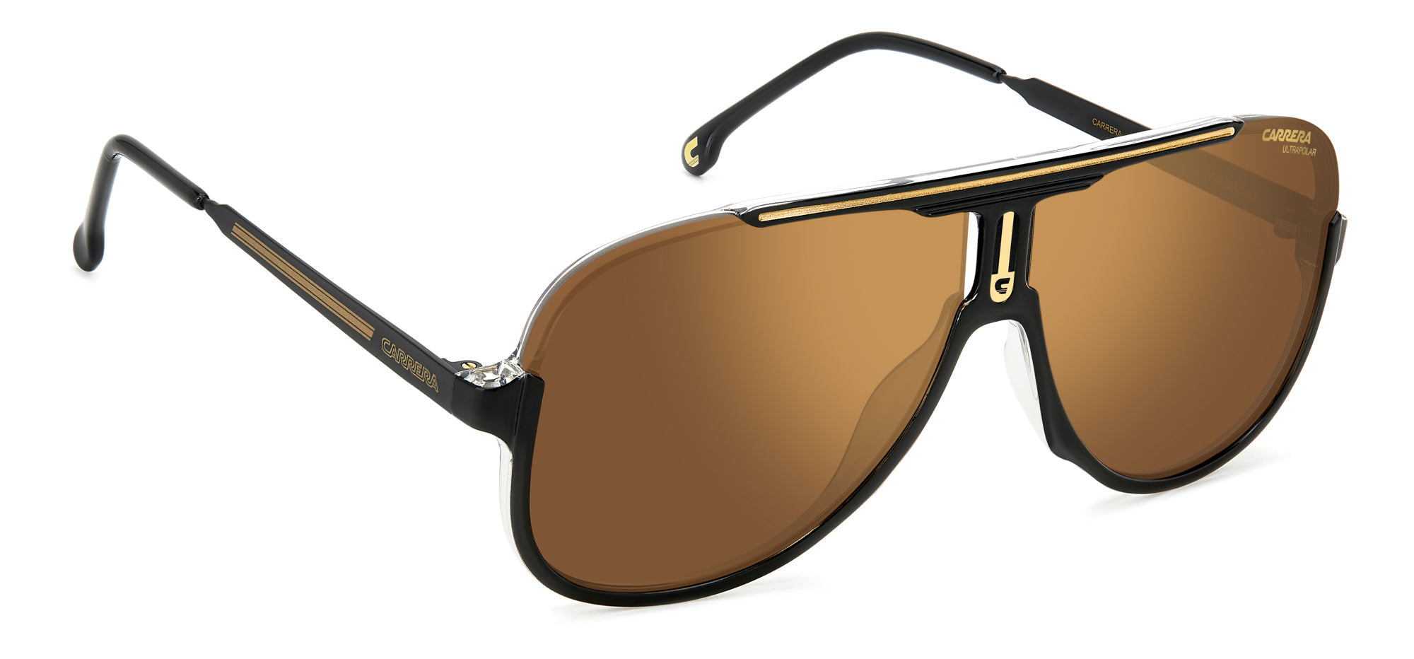 Carrera 1059 S Sunglasses - Polarized UV Protection Sports Sunglasses for Men & Women - Perfect for Running, Cycling, Driving & Outdoor Activities