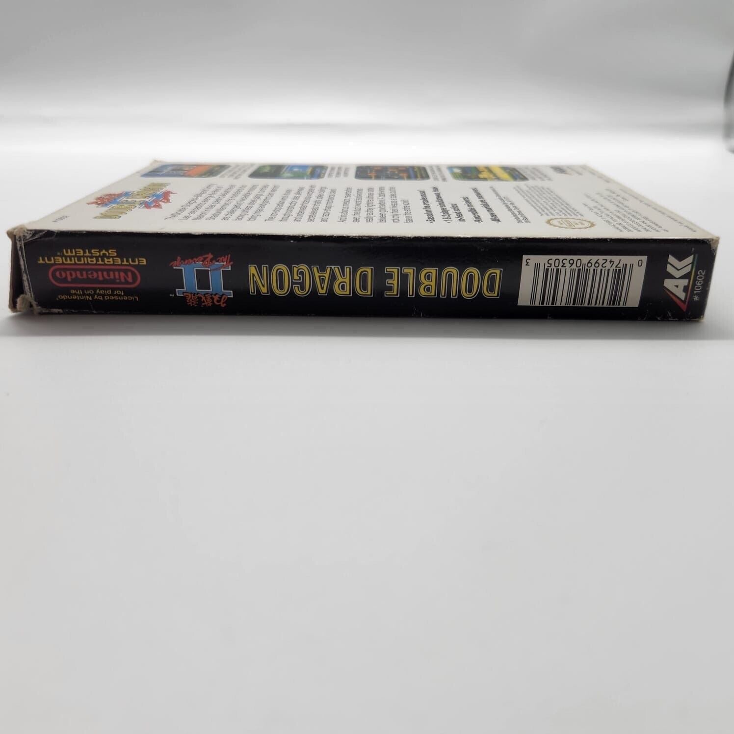 Double Dragon II Nintendo NES Game - Complete Boxed Edition - Classic Retro Video Game for Collectors & Gamers - Perfect for Nostalgic Gaming Nights & Retro Gaming Collections
