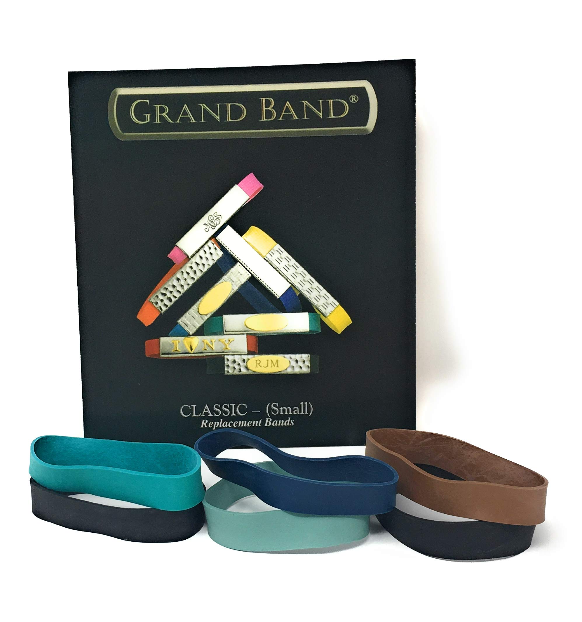 Premium 12-Pack Grand Band Replacement Bands - Slim Minimalist Wallet for Men & Women | Perfect for Everyday Carry, Travel, and RFID Protection