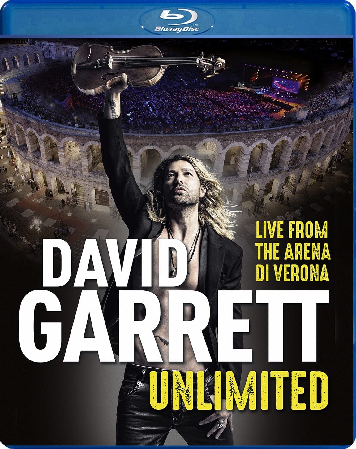 David Garrett Unlimited Blu-ray | Classical Violin Performance | Perfect for Home Concerts & Music Lovers