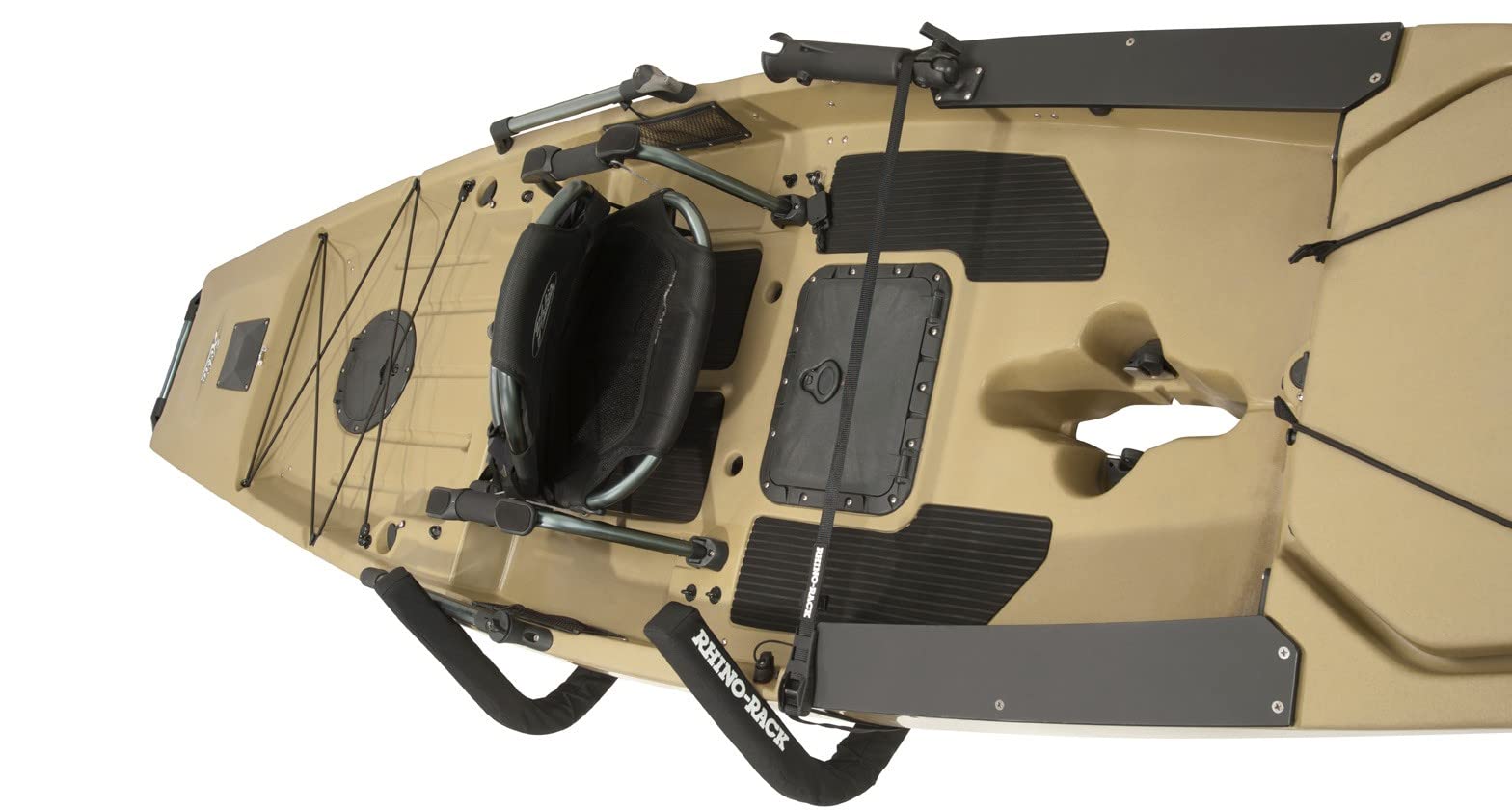 Rhino-Rack Heavy Duty Wall Mount Hanger for Bike, Kayak, and Ladder Storage - Garage & Outdoor Organization Solution