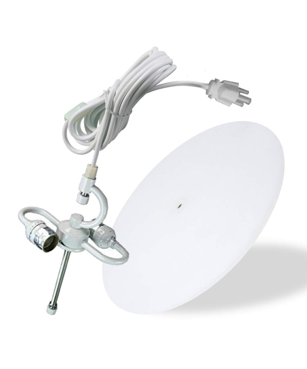 2-Light Plug-in Swag Pendant with Diffuser - 18