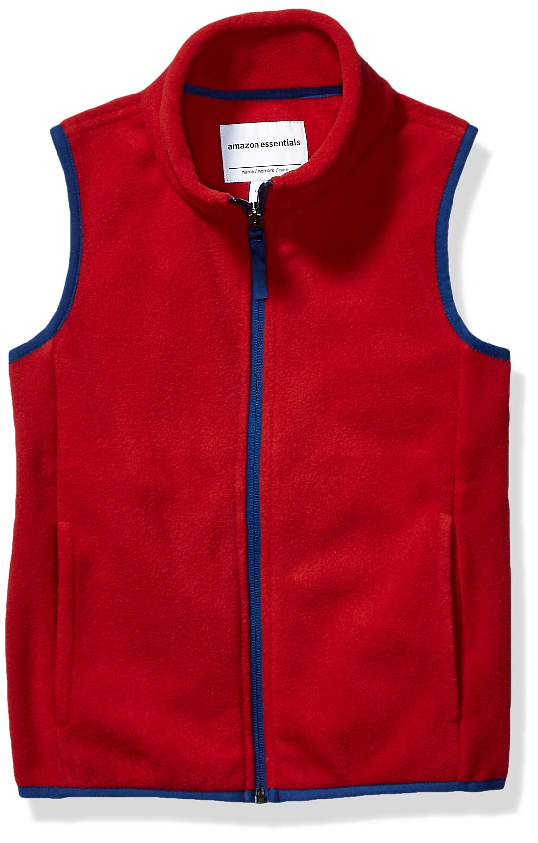 Amazon Essentials Boys & Toddlers' Polar Fleece Vest - Warm Winter Layering for Outdoor Play & School Activities