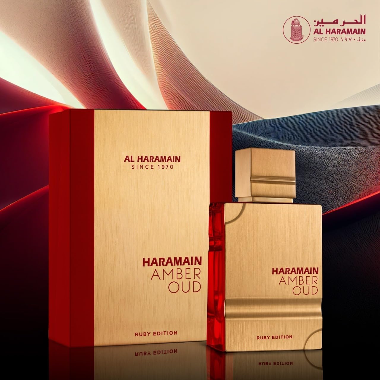 Al Haramain Amber Oud Ruby Edition 60ml Eau de Parfum for Women & Men | Floral Oud Fragrance | Arabic Perfume Spray | Long-Lasting Signature Scent | Perfect for Daily Wear, Date Nights & Special Occasions