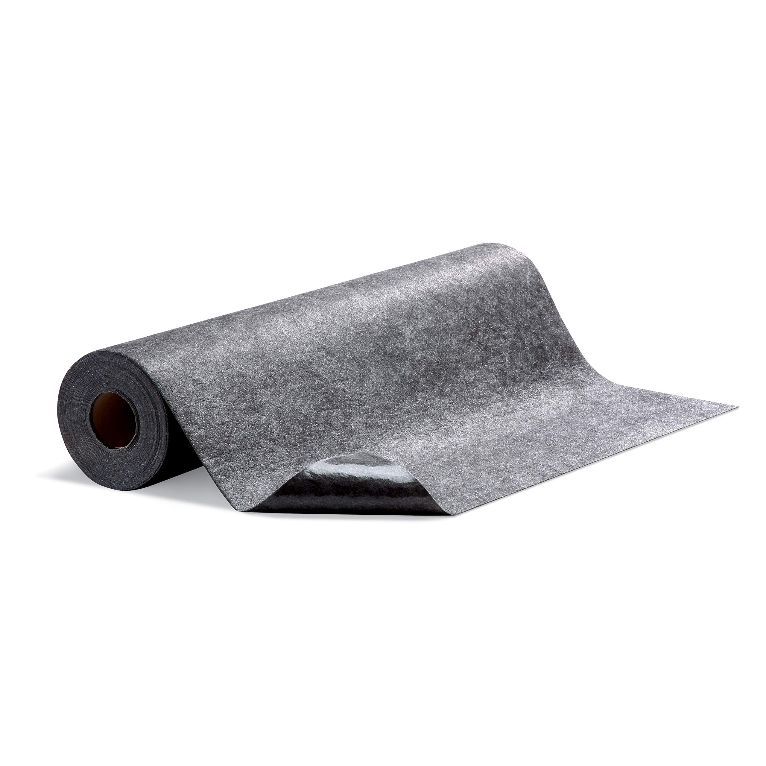 GRP36201-GY Non-Slip Industrial Floor Mat with Adhesive Backing | 3' x 50' Gray Entrance Mat Runner for Warehouses, Factories & High-Traffic Areas | Durable Safety Mat for Wet & Oily Floors